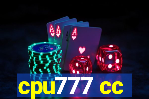 cpu777 cc